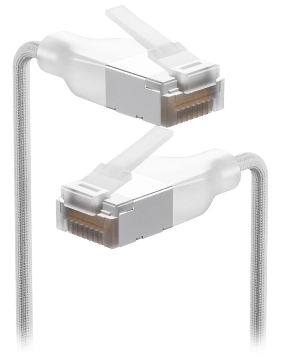 Ubiquiti UniFi Premium Patch Cable 0.15m CAT6A White 0.15m UniFi Etherlighting Patch Cable (max 10 GbE)