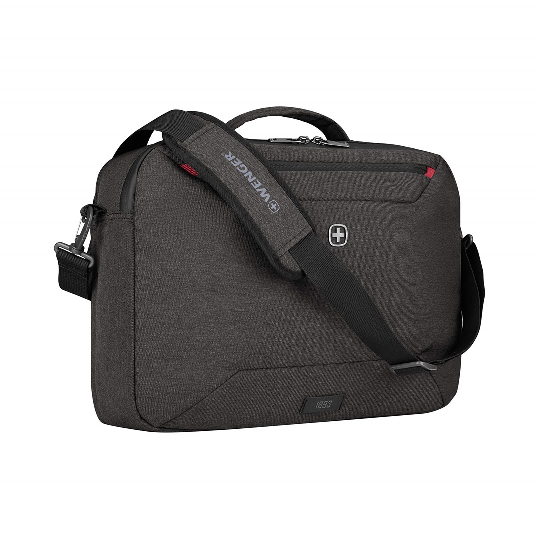 Torba na laptopa Wenger MX Commute 16-calowa ze stojakiem na plecak - szara