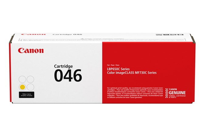 Canon 046 kaseta z tonerem 1 szt. Oryginalny Żółty