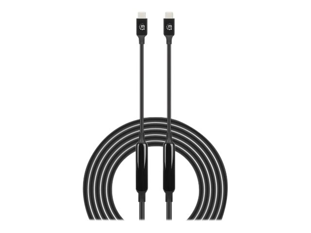 MANHATTAN Aktywny Kabel USB 3.2 Gen2 Typ-C 3m 8K 60Hz 10Gbps 60W 3A