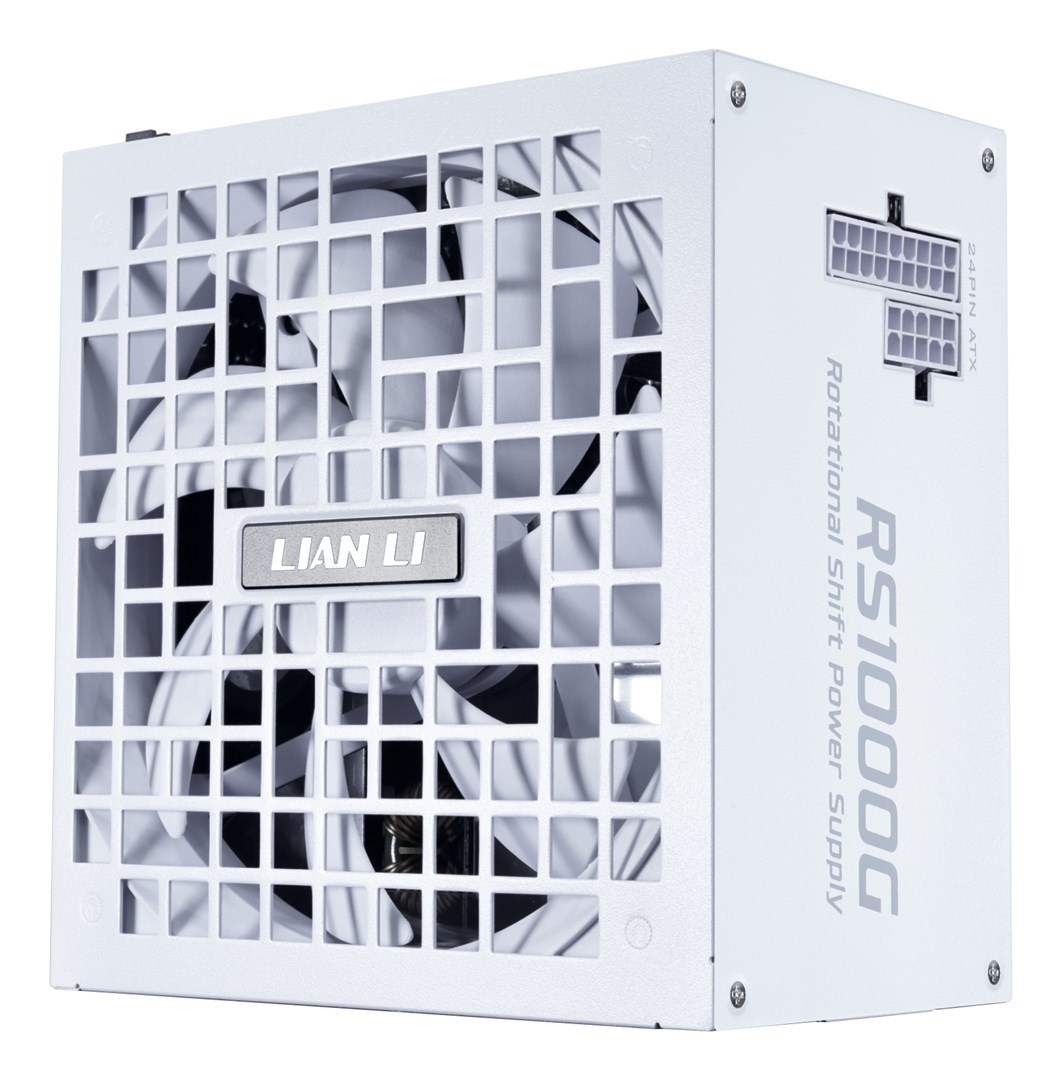 Zasilacz Lian Li NELI-035 RS Series 80 PLUS Gold, ATX 3.1, modułowy - 1000 W, biały