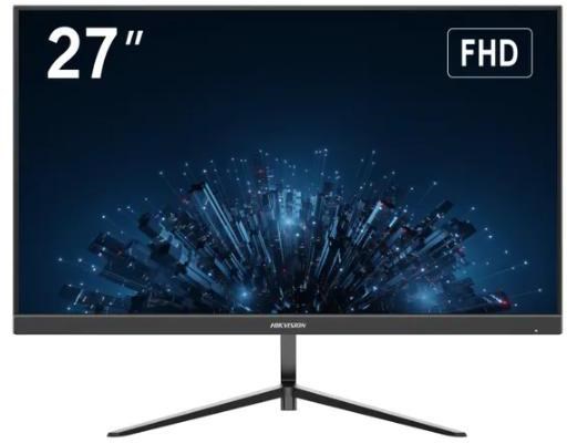 Hikvision DS-D5027F3-2P2 monitor komputerowy 68,6 cm (27") 1920 x 1080 px Full HD LED Czarny