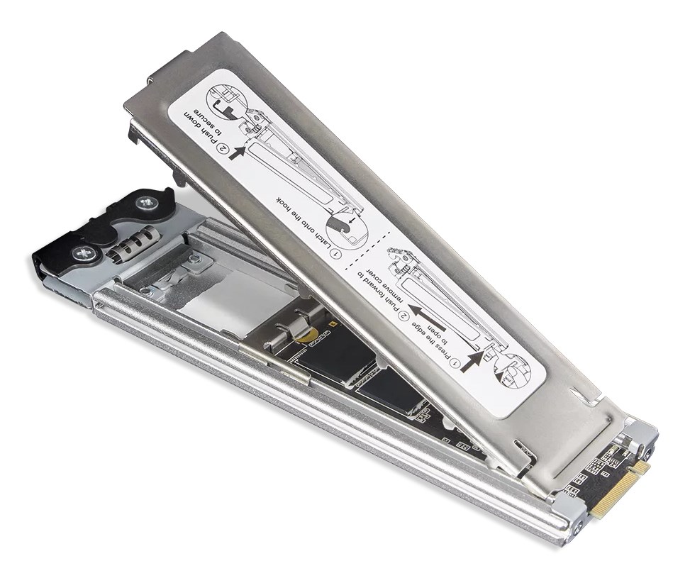 Stacja dokująca ICY ToughArmor MB873MP-B V2 - Obudowa pamięci masowej - M.2 - PCIe 4.0