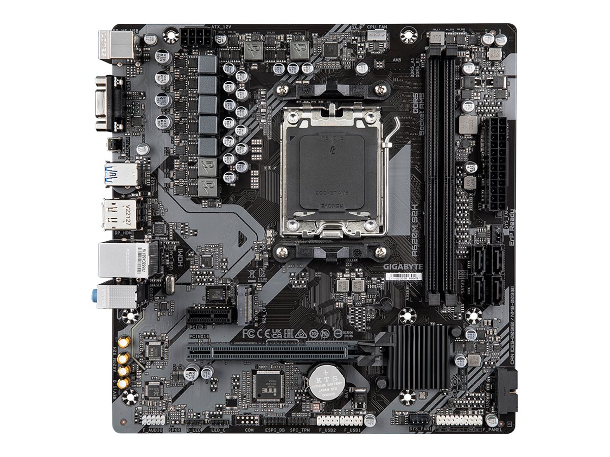 Płyta główna Gigabyte A620M S2H (A620, AM5, mATX, DDR5)