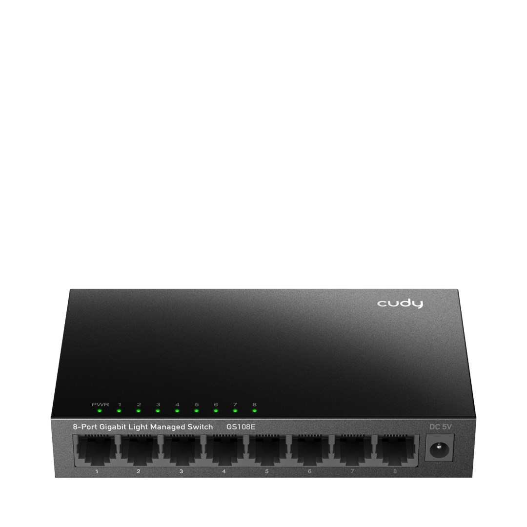 Switch CUDY GS108E 8-portowy zarządzalny