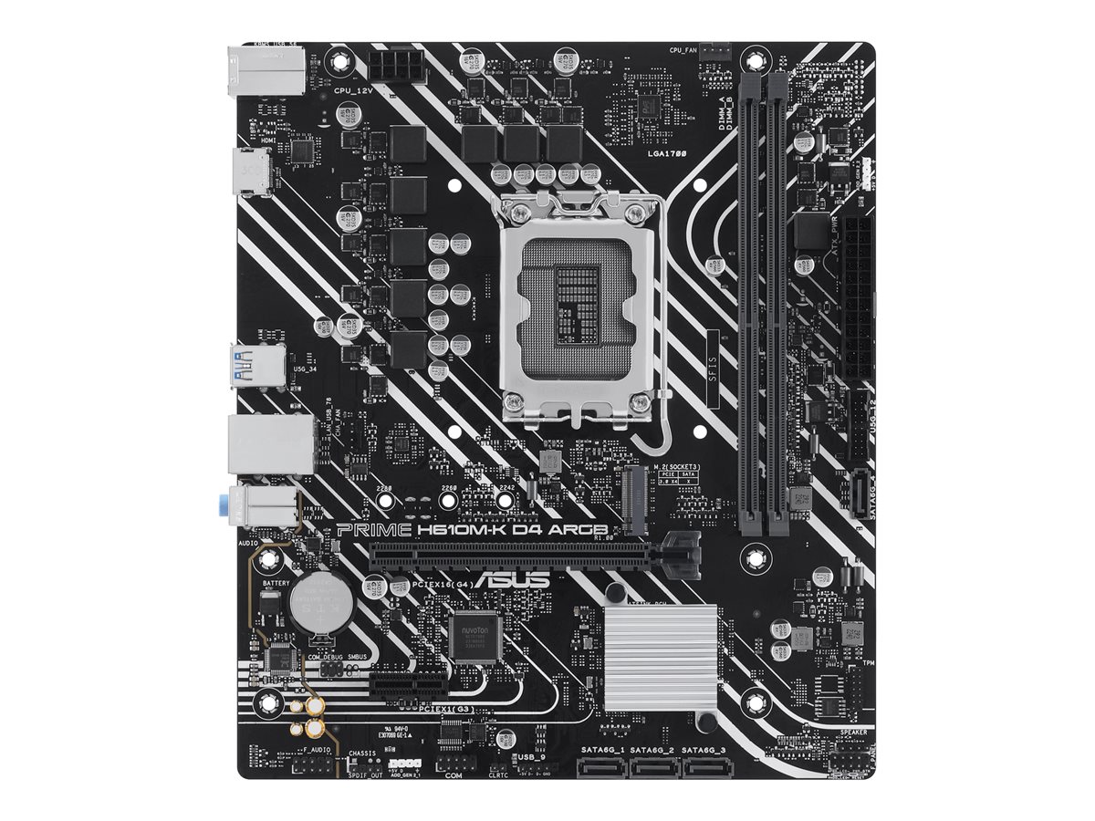 ASUS PRIME H610M-K D4 ARGB LGA1700 1xHDMI