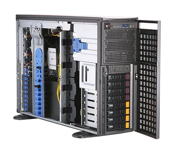Serwer Supermicro SYS-740GP-TNRT 4U/TOWER Redudant