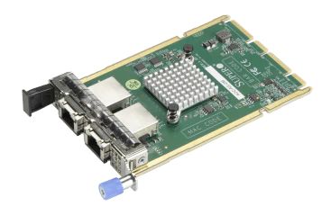 SUPERMICRO OCP 3.0 AIOM NIC, 2x 1GbE RJ45, PCIe 2.1 x4, based on Intel i350-AM2