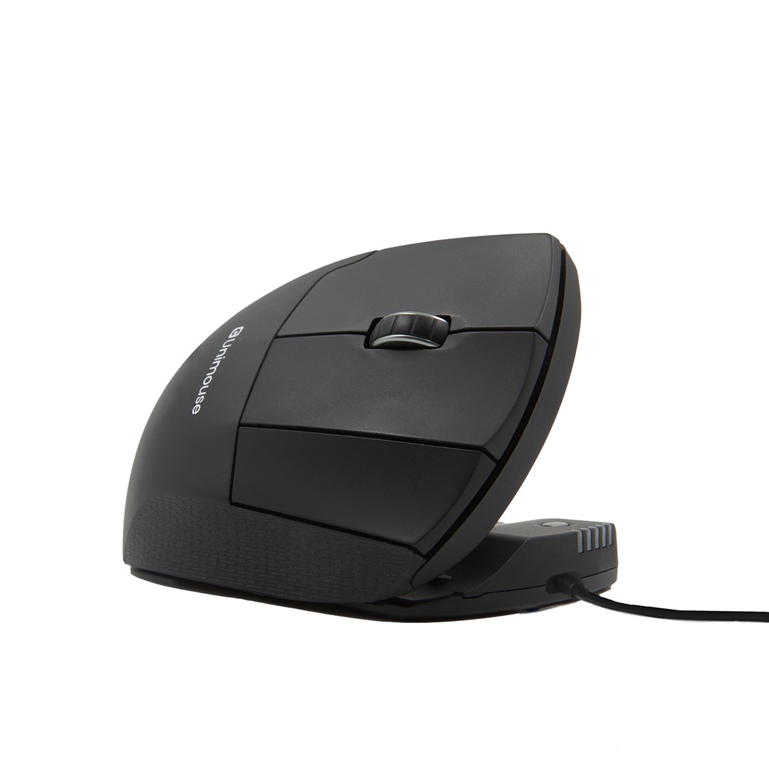 Myszka Contour Design Unimouse Prawa ręka, przewodowa, prawa strona, konstrukcja pionowa, USB Type-C, 4000 DPI