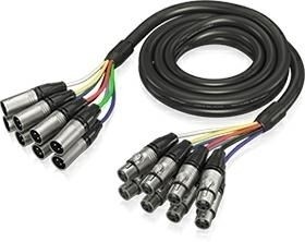 Behringer GMX-300CM Kabel 8 x XLR F - 8 x XLR M 3m