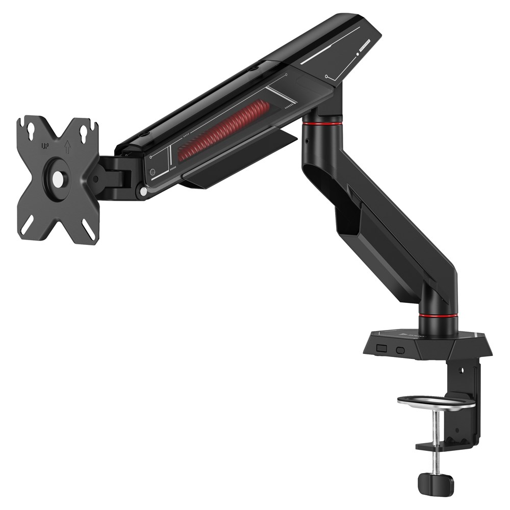 SAVIO UCHWYT BIURKOWY NA MONITOR 17’’-40’’ 2-11 KG NA SPRĘŻYNIE UM-05