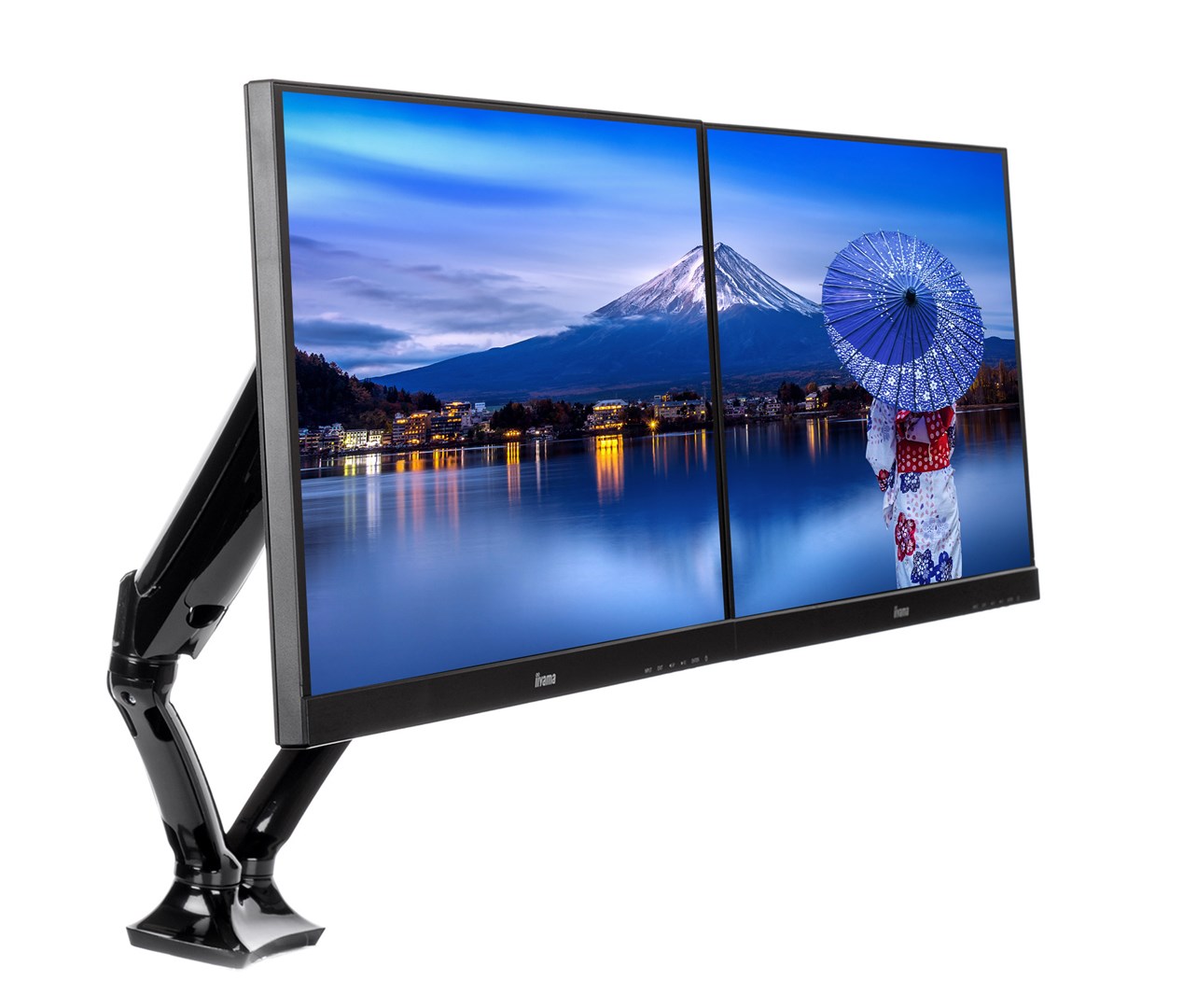 Uchwyt biurkowy Iiyama DS3002C-B1 - desk mount (adjustable arm)