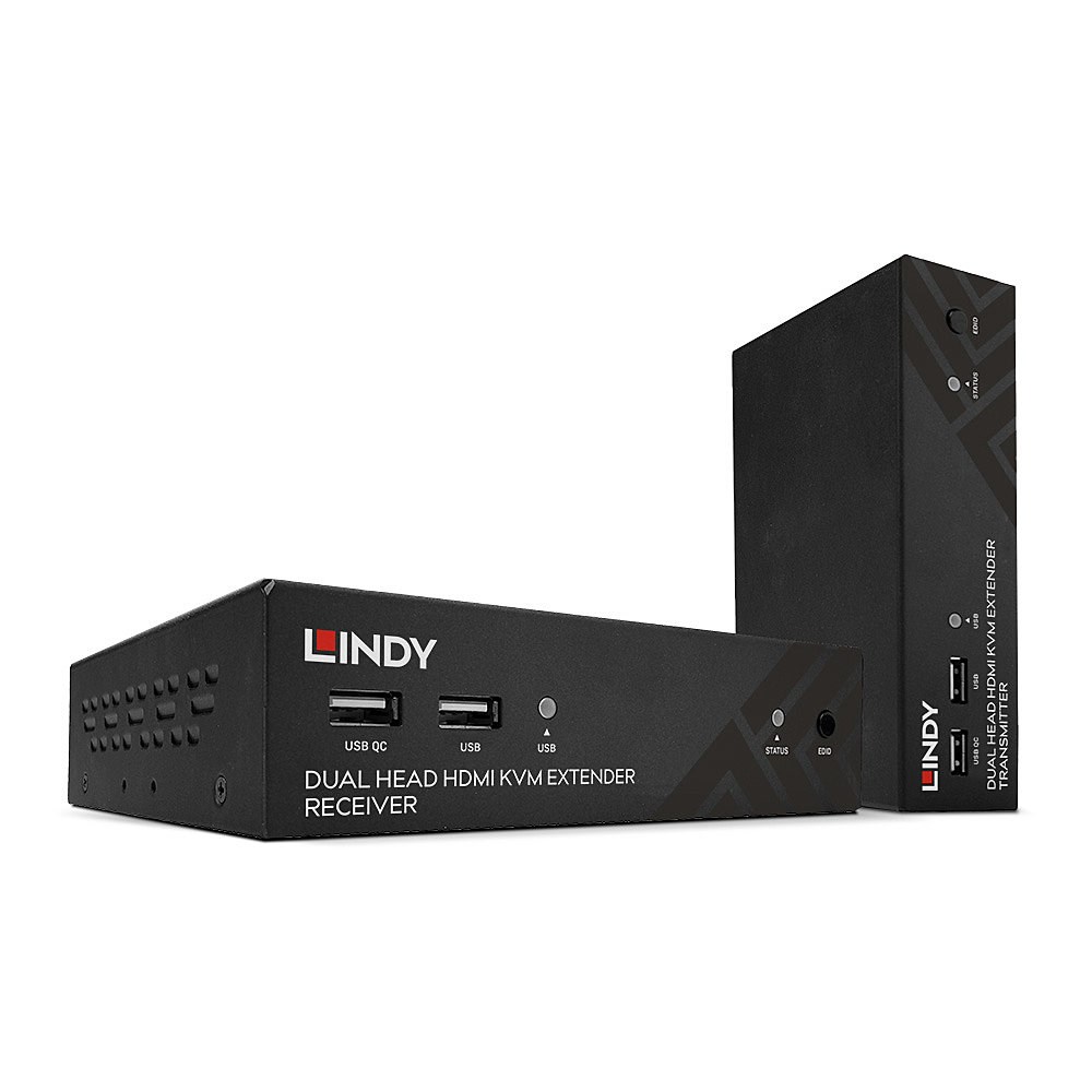 Lindy 39374 przedłużacz KVM Nadajnik i odbiornik
