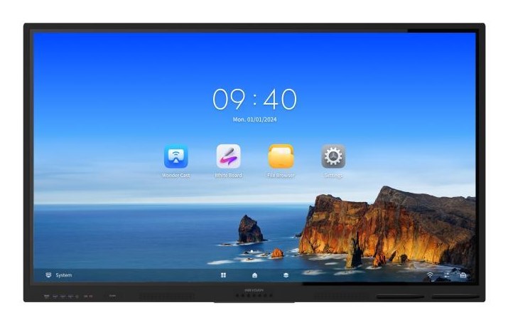 Hikvision Value Series DS-D5B65RB/EL tablica interaktywna 165,1 cm (65") 3840 x 2160 px Ekran dotykowy Czarny