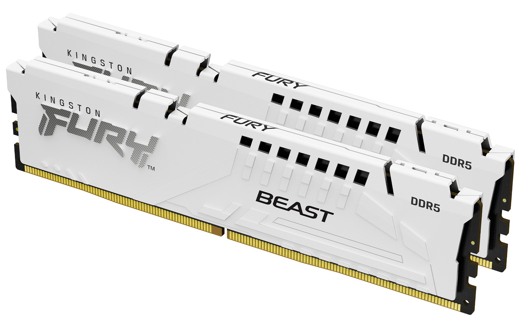 Kingston FURY DDR5 64GB (2x32GB) 5200MHz CL40 Beast White