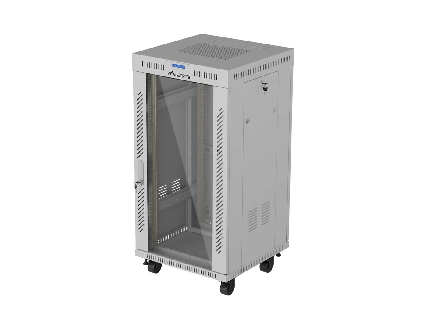 LANBERG SZAFA STOJĄCA RACK 19" 22U 600X600 SZARA