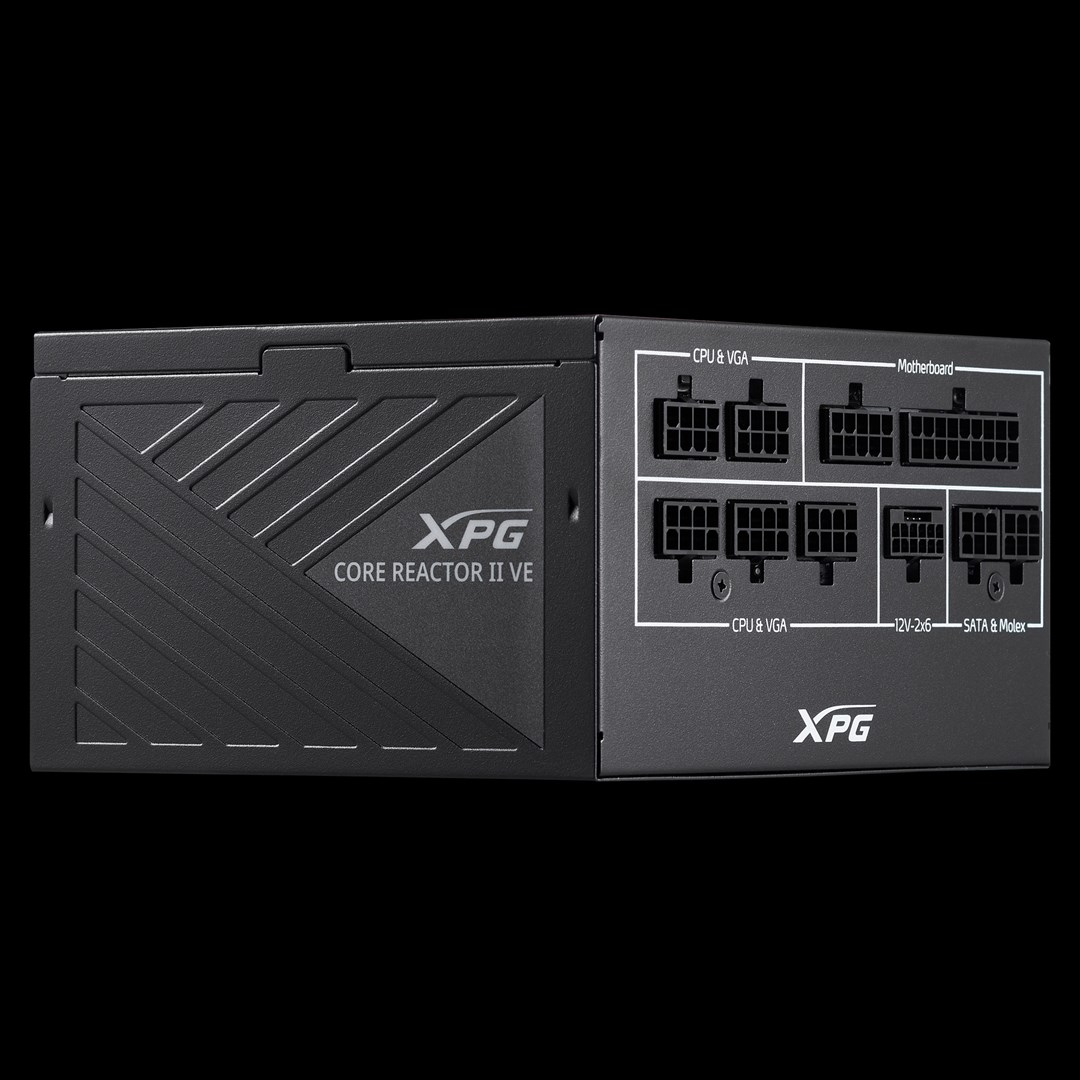 XPG COREREACTOR II VE 750W moduł zasilaczy 24-pin ATX ATX Czarny