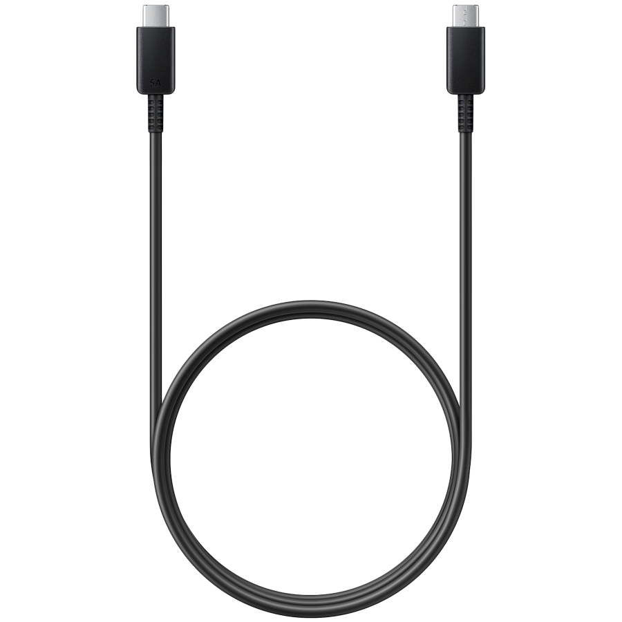 USB 2.0 Kabel, USB-C Stecker > USB-C Stecker (schwarz, 1 Meter, PD, Laden mit bis zu 100 Watt)