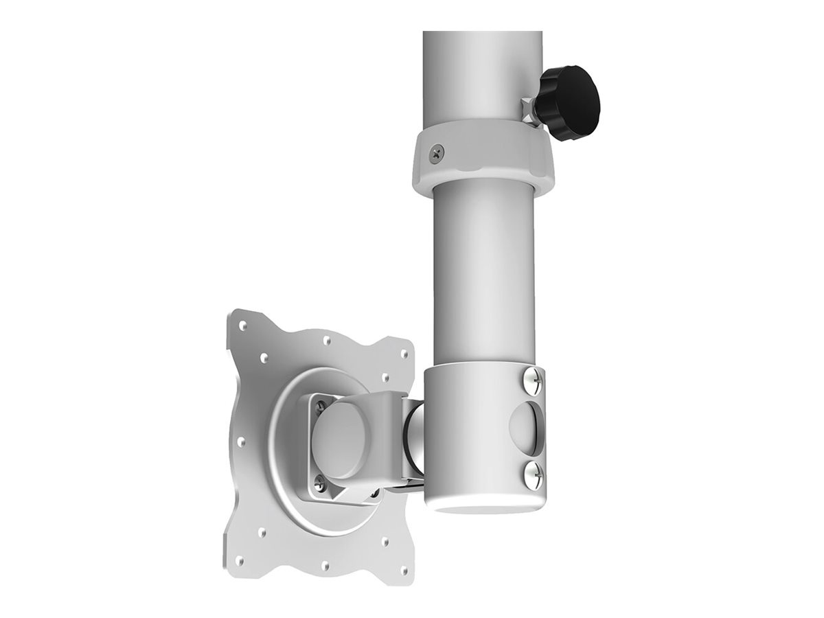 NEOMOUNTS FPMA-C025SILVER Uchwyt sufitowy do monitora 10-30 cali max. 12kg tilt regulacja wysokości srebrny