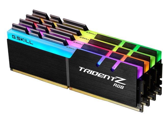 G.Skill Trident Z RGB (For AMD) F4-3200C16Q-32GTZRX moduł pamięci 32 GB 4 x 8 GB DDR4 288-pin DIMM