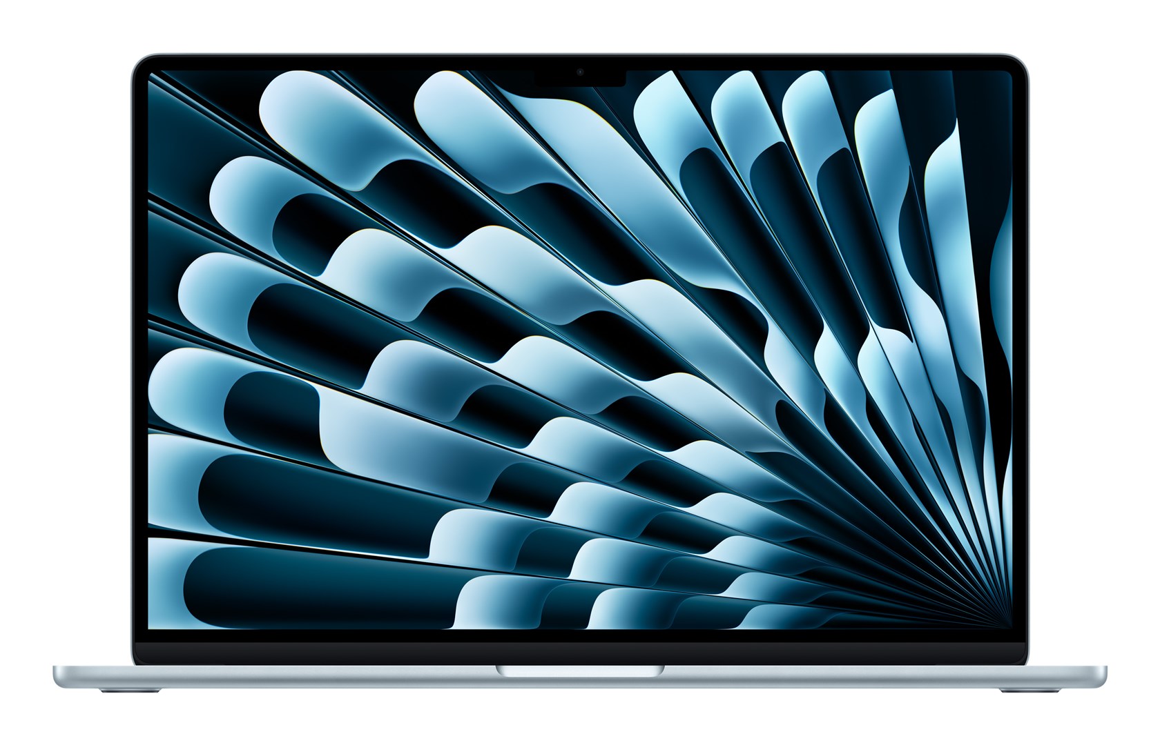 Apple MacBook Air 15,3"Retina 500nit M4 chip with 10-core CPU + 10-core GPU 16GB SSD512 2xTB4 BLKB 1Y Sky Blue (WYPRZEDAŻ)