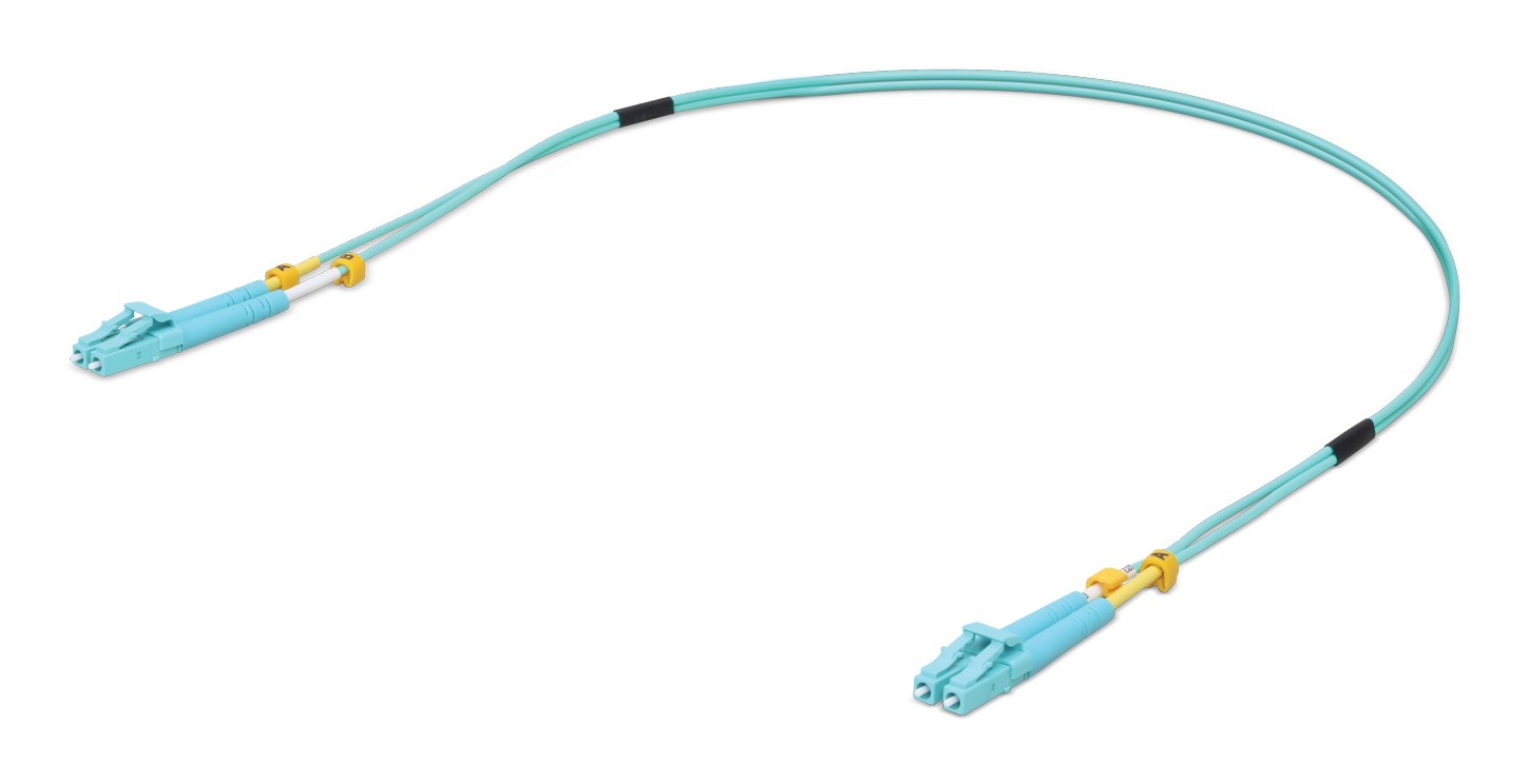 UBIQUITI Patch cord MM OM3 LC-LC duplex 50/125 0.5m (UACC-OFC-MM-0.5M)