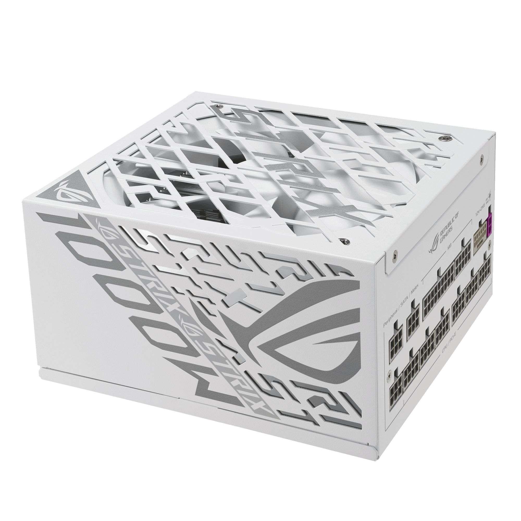 Zasilacz Asus ROG Strix 1000W Platinum Gaming White Edition (ROG Equalizer) 80Plus Platinum aPFC