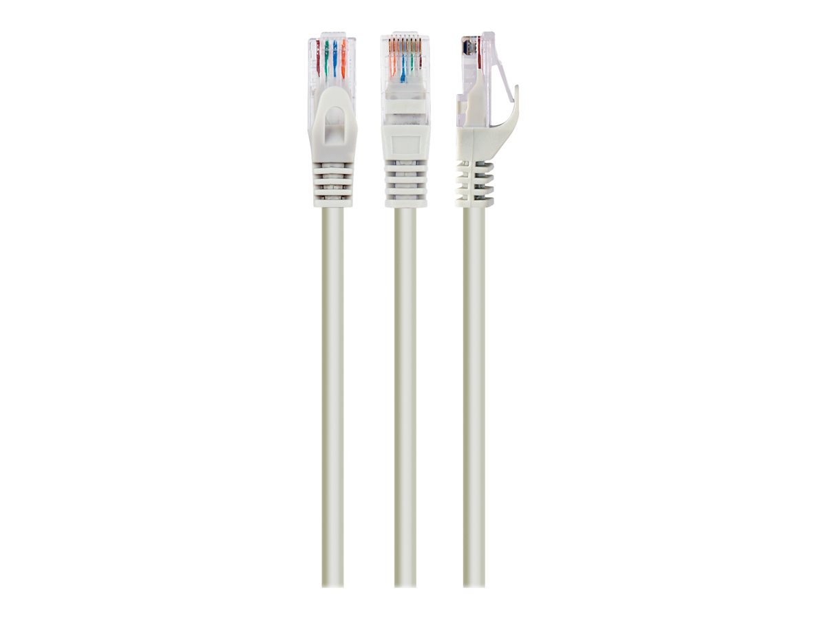Patch cord Kat.6 UTP 0.25m szary