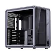 Obudowa PC Jonsplus BO400, Midi-Tower, ATX, Szkło hartowane – brązowo-szary