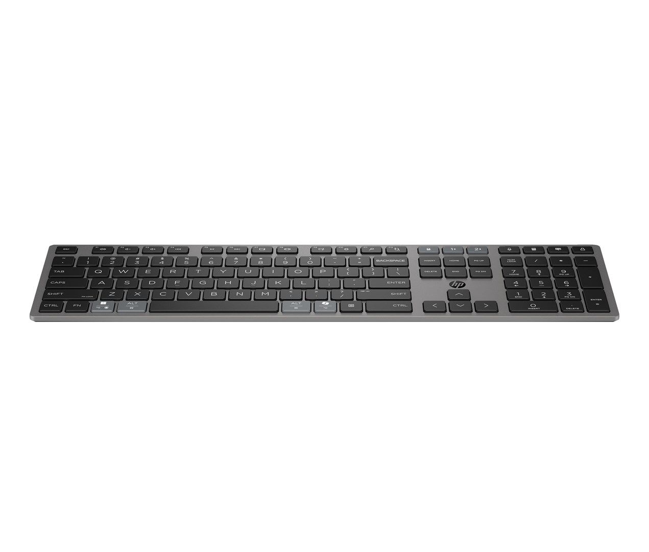 Klawiatura HP 720 Multi-Device Rechargeable Wireless Keyboard Nightfall Black bezprzewodowa czarna 9T5B1AA