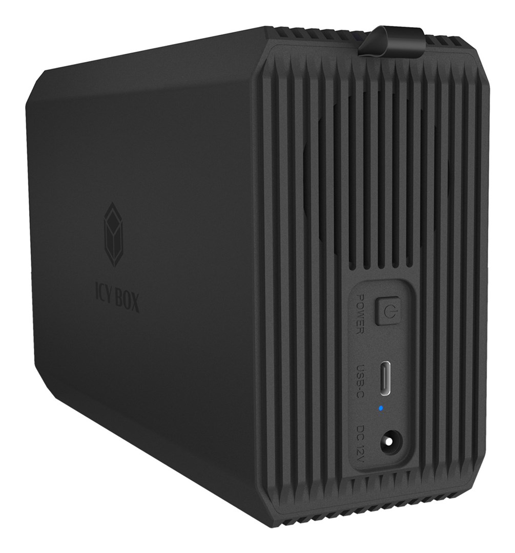 ICY BOX IB-RD3720-CU3 Obudowa HDD/SSD Czarny 2.5/3.5"