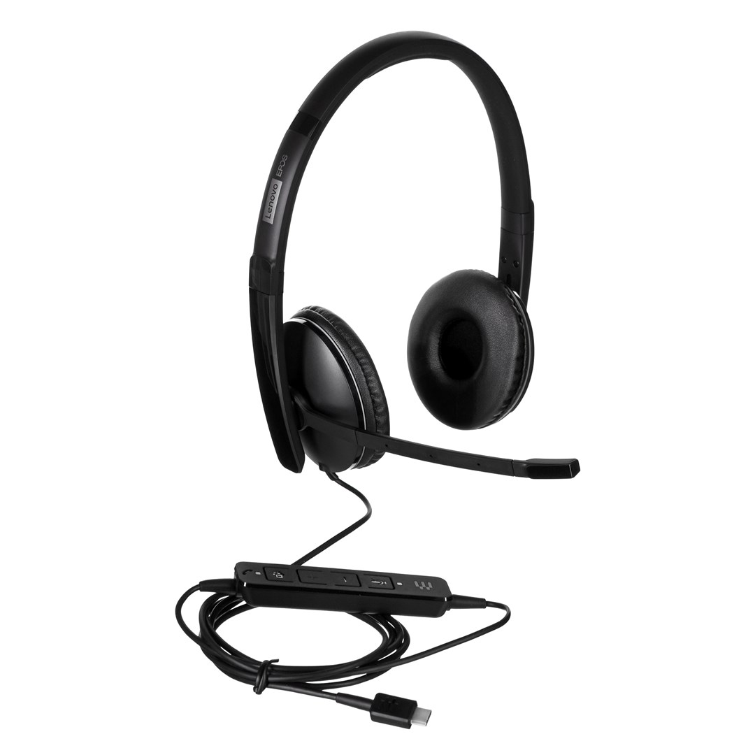Słuchawki przewodowe Lenovo Wired ANC Gen 2 Teams (4XD1M45627)