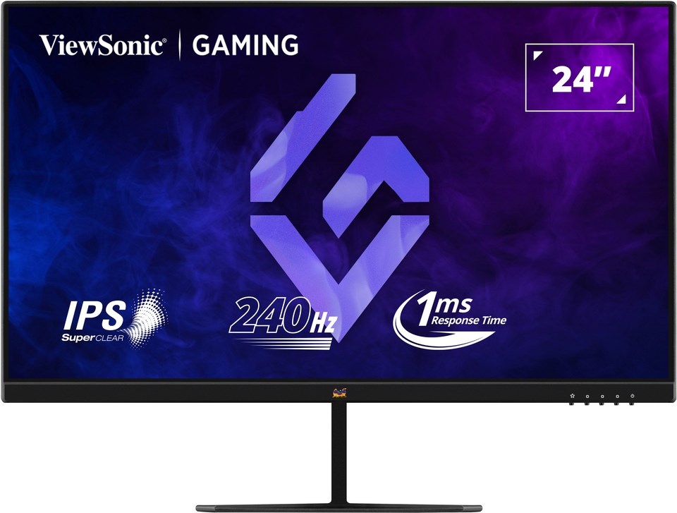 Viewsonic VX Series VX2479A-HD-PRO monitor komputerowy 61 cm (24") 1920 x 1080 px Full HD LED Czarny