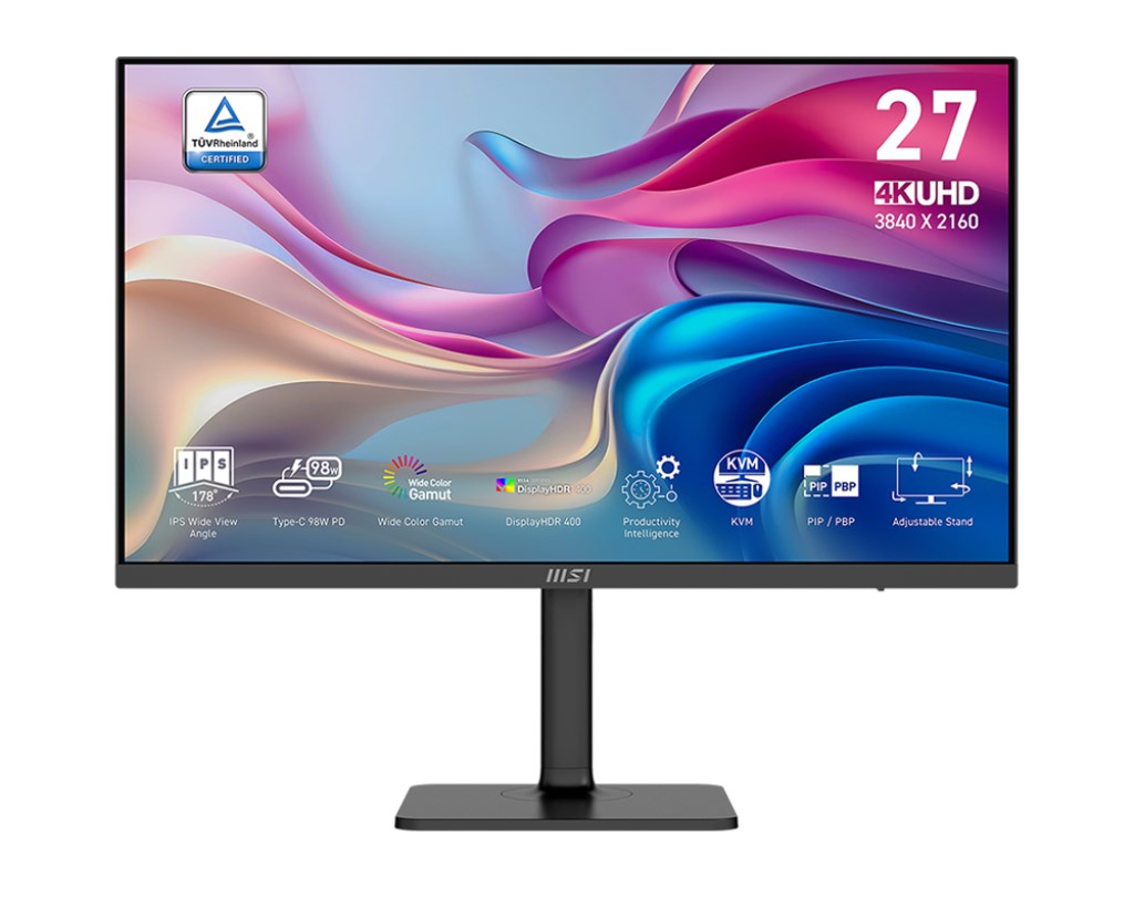 Monitor MSI Modern MD272UPHGDE 69cm (27") IPS UHD 60Hz 4ms Pivot