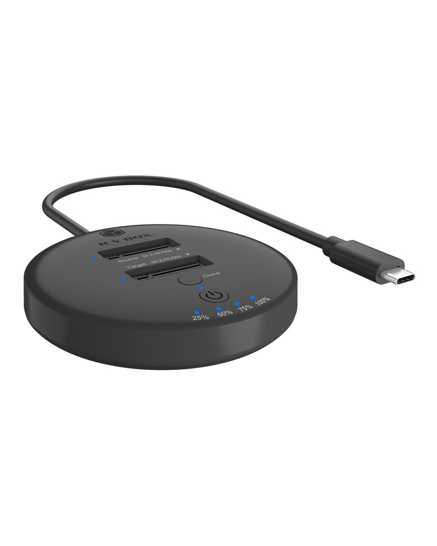 ICY BOX IB-1612MCL-C31 USB 3.2 Gen 2 (3.1 Gen 1) Type-C Czarny