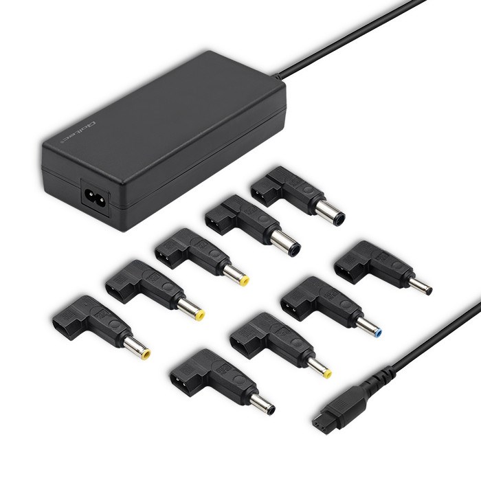Zasilacz Qoltec 50012.90W do notebooka (20 V; 4,5 A, 4,62 A, 4,74 A, 4,9 A; 90W; 11 mm, 4.8 mm, 5.0 mm, 5.5 mm, 6.5 mm, 7.4 mm x 1.7 mm, 2.5 mm, 3.2 mm, 4.2 mm, 4.3 mm, 5 mm)