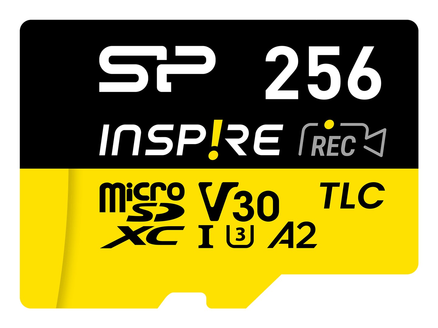 Karta pamięci Silicon Power Inspire 256 GB MicroSDXC V30 UHS-I U3 A2 4K + adapter (SP256GBSTXLA2V1NSP)