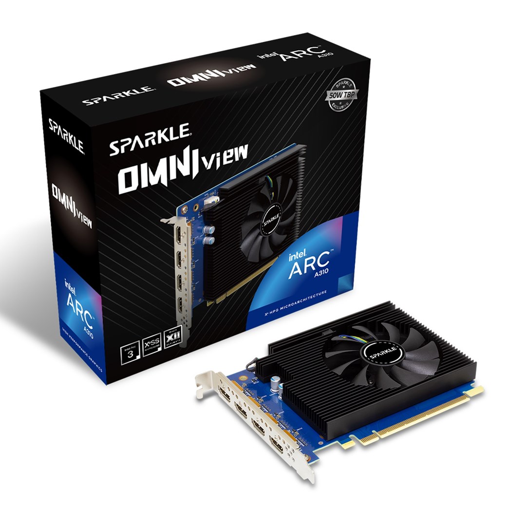 Karta graf. SPARKLE Intel Arc A310 Omni View 4GB