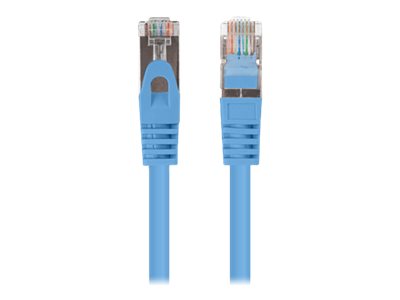 Patchcord kat.6 FTP 1M 10-pack fluke passed niebieski