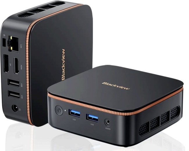 Mini PC Blackview MP20 Ryzen 3 3300U 16GB RAM SSD 512GB Windows 11 Pro Black