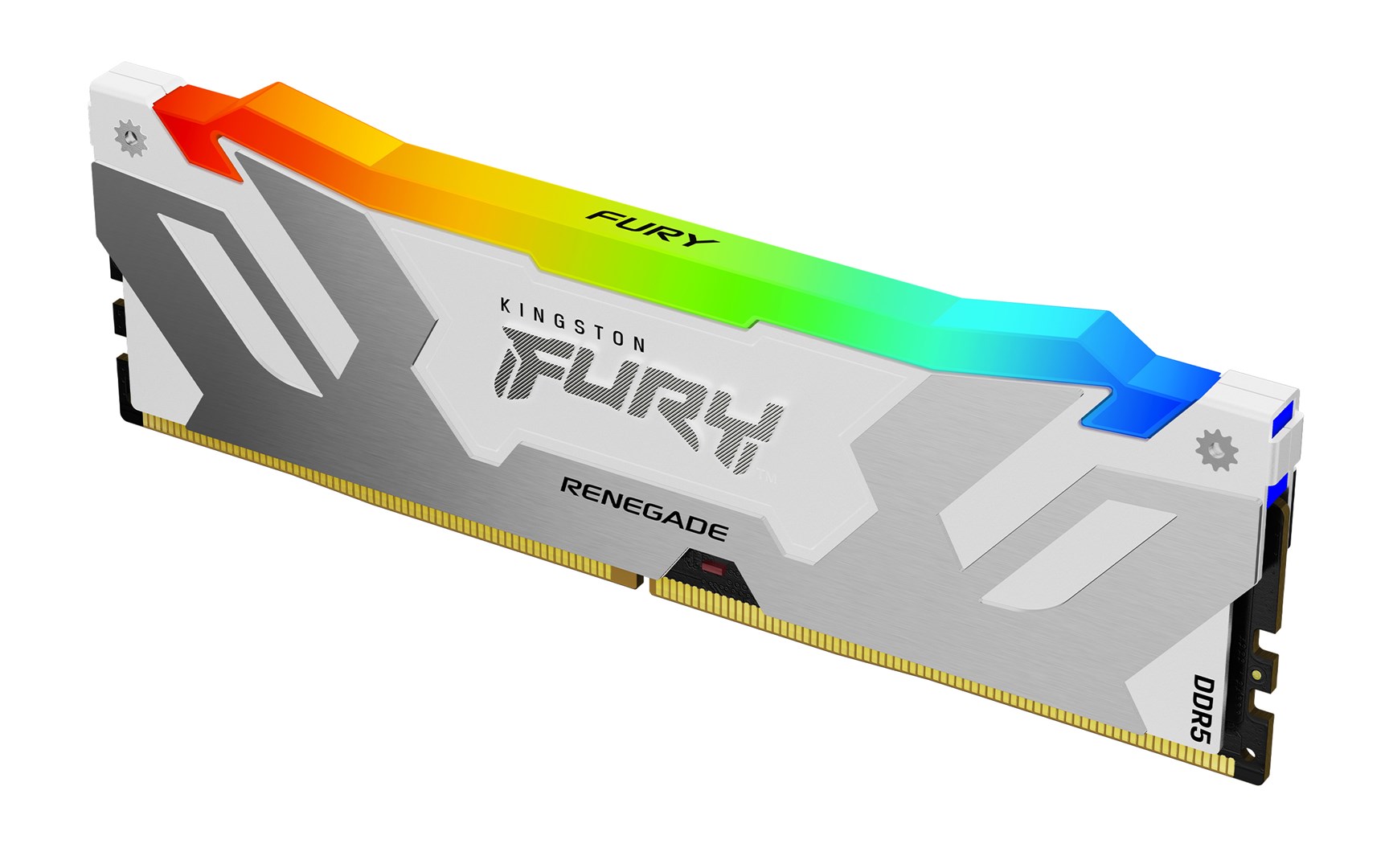 Kingston FURY DDR5 16GB (1x16GB) 6400MHz CL32 Renegade White RGB XMP