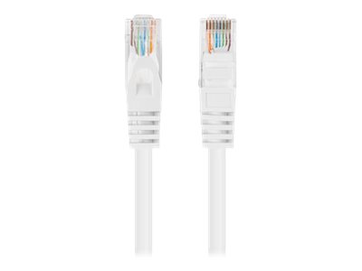 LANBERG Patchcord Cat.5e UTP 3m white 10-pack