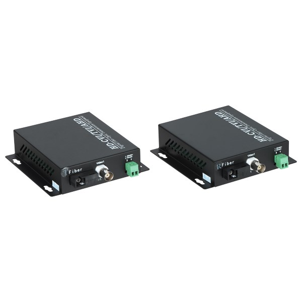Światłowodowy konwerter wideo OVH-1D/SC 1x Video + RS-485 komplet nadajnik i odbiornik TXRX