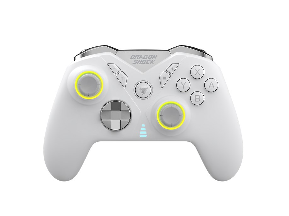 Dragonshock Nebula Pro Biały Bluetooth Gamepad Nintendo Switch