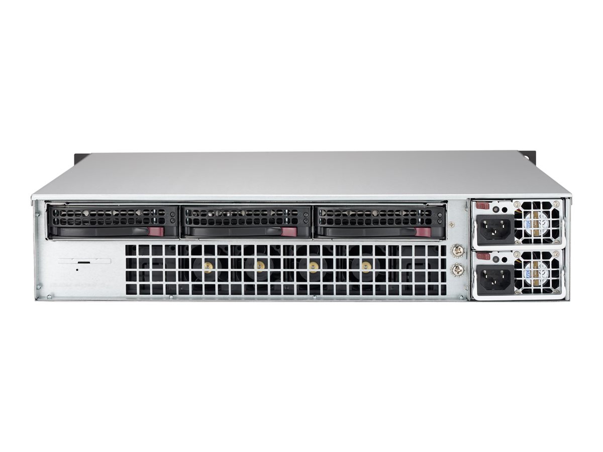Obudowa serwerowa Supermicro CSE-823MTQC-R802LPB Rack 2U, backplane SAS3, zasilacze redundantne 800 W, czarna