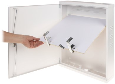 Obudowa AWO-DVR-1 o wymiarach 552 x 426 x 114 mm