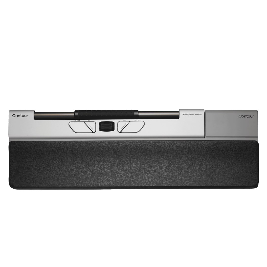 Contour Design RollerMouse Go + RollerMouse Go Dock myszka Biuro RF Wireless + Bluetooth + USB Type-A Optyczny 4000 DPI