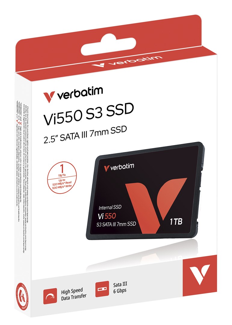 VERBATIM DYSK SSD VI550 S3 1TB 2.5" SATA III CZARNY 49353