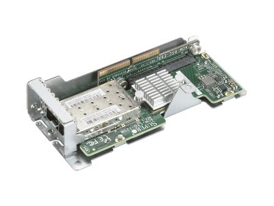 SUPERMICRO LAN MicroLP Mocule 2-port 10GbE SFP+Intel 82599ES for MicroC