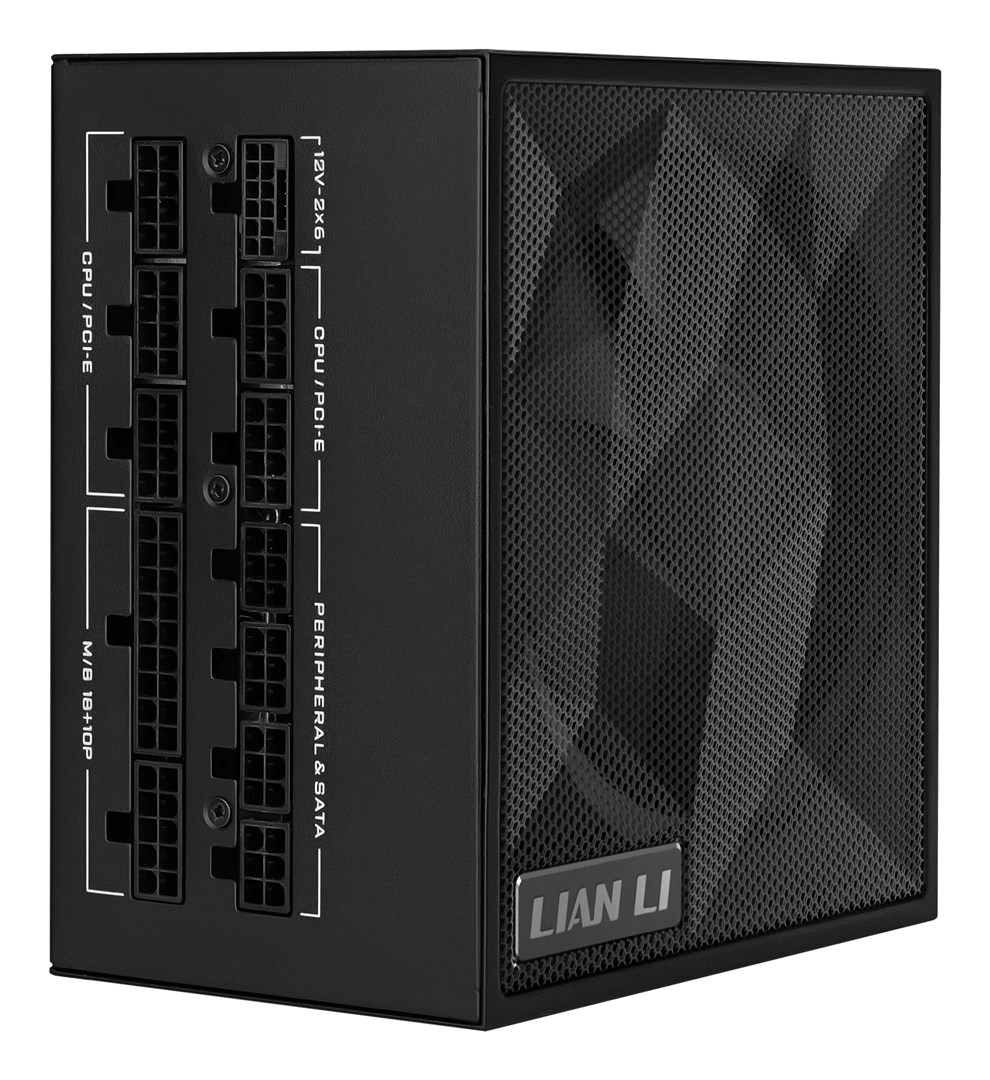 Lian Li SX1200P moduł zasilaczy 1200 W 20+4 pin ATX ATX Czarny
